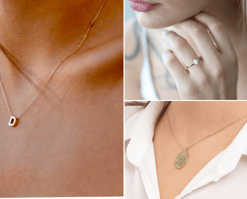 Jewelry cover photo collage