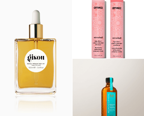 Hair Care Products cover photo collage