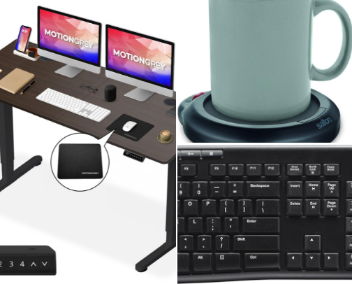 Make working from home as comfy and cozy as possible! cover photo collage