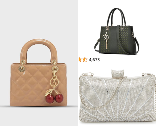 Modern Handbags for Every Mood cover photo collage