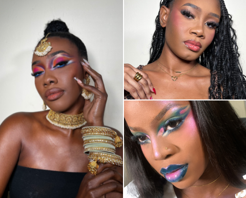 Eyeshadow Palette with Ultimate Pigment & Vibrance! cover photo collage