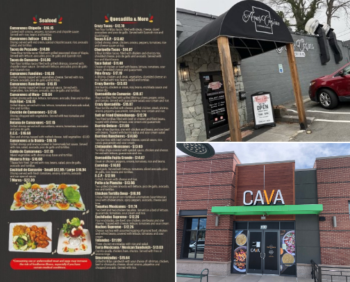 Worth the Trip: My Favorite Local Places for Amazing Food cover photo collage