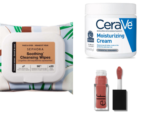 Skincare I always rebuy cover photo collage