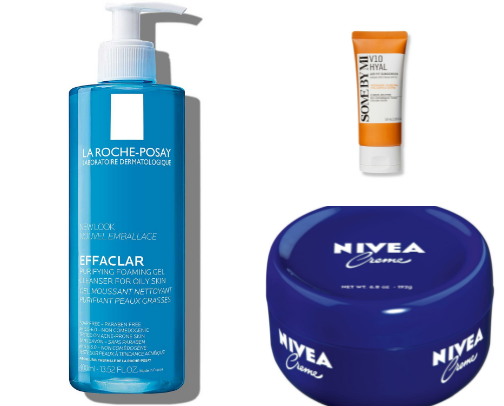 Products that I swear by (glass skin edition) cover photo collage