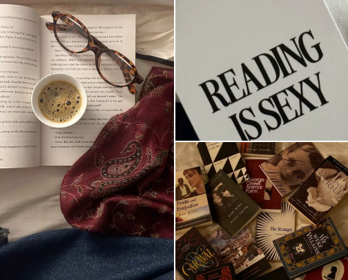 bookshelf cover photo collage
