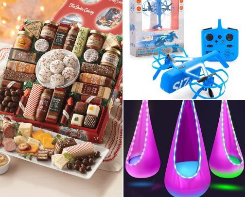 Christmas gifts cover photo collage