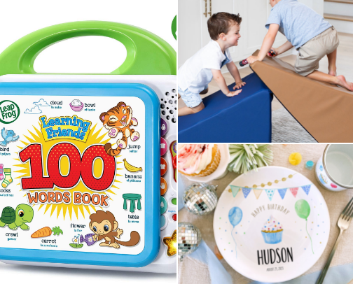 What to Gift a One-Year Old (from a Mom) cover photo collage