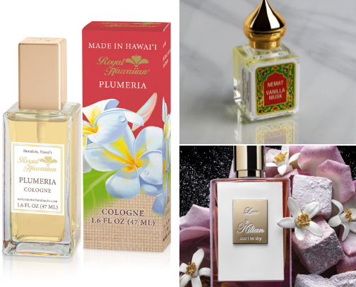 The best perfumes, cheap & pricey cover photo collage
