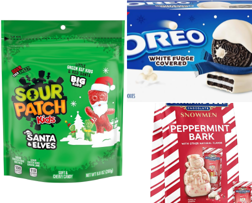 Christmas Candy and Treats cover photo collage