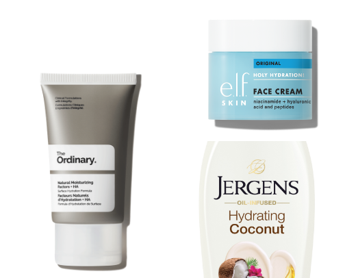 Skin/Face care cover photo collage