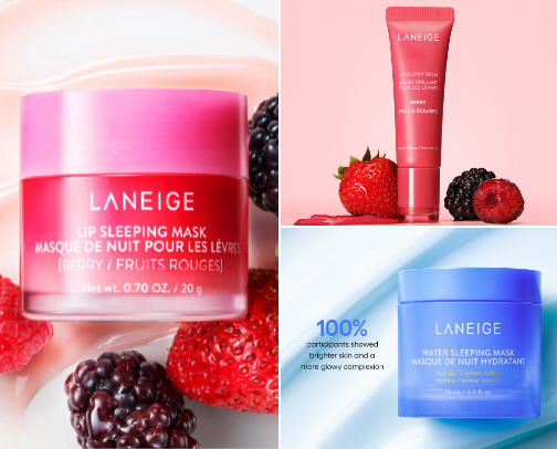 🌙 Top 4 Laneige Must-Haves cover photo collage