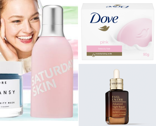 ✨Skin care for curvy girls: My Holy - Grail ♥️ cover photo collage