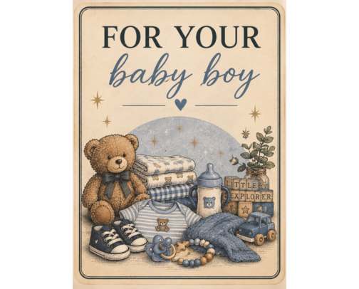 For your Baby Boy cover photo collage