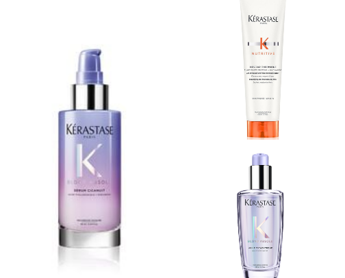 My favorite hair care recs cover photo collage