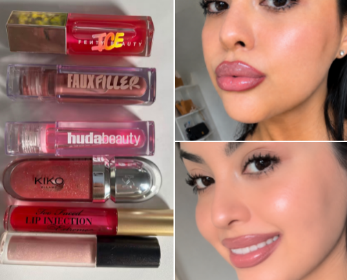 The Perfect Lip Combo. cover photo collage