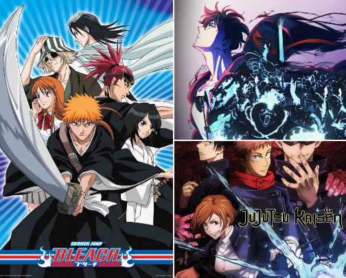 Anime Recs cover photo collage