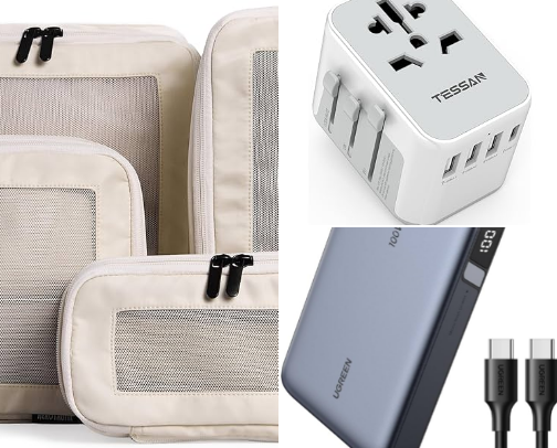 Carry-On Travel Essentials for Europe Trips cover photo collage