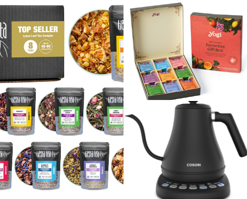 Cozy Tea Essentials for a Calm, Elevated Routine ☕🍵 cover photo collage