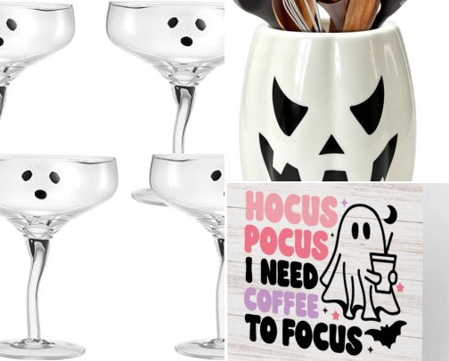 Fall Kitchen & Decor Finds | Cozy Fall, Halloween & Thanksgiving Ideas cover photo collage