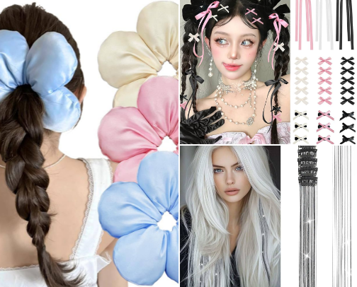 Level-up Your Hair cover photo collage