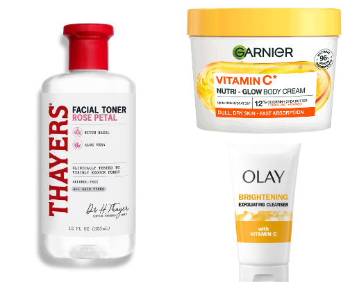 The skincare routine that has transformed my skin. L cover photo collage