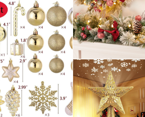 Unique Decorations for A Magical Christmas!!! cover photo collage