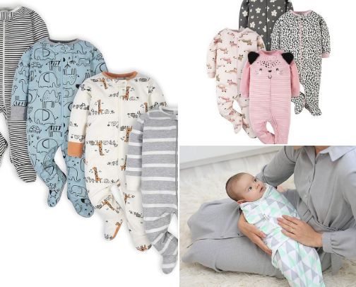 Newborn essentials cover photo collage