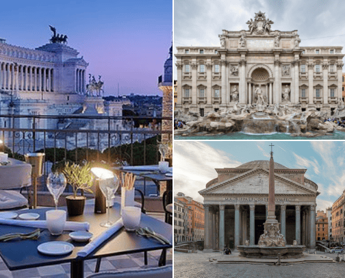 Rome cover photo collage
