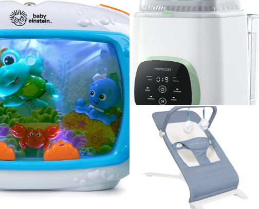 Baby Must Haves! cover photo collage