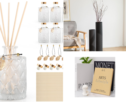 My Aesthetic Home finds I fell in love with. cover photo collage