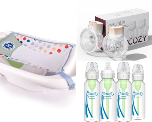 Top baby products for New moms like me cover photo collage