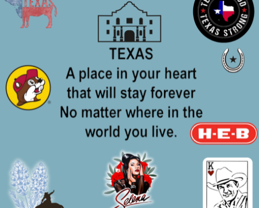 Deep In The Heart of Texas cover photo collage