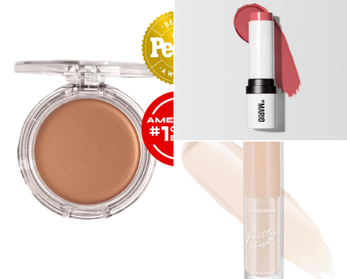 My favorite beauty products cover photo collage