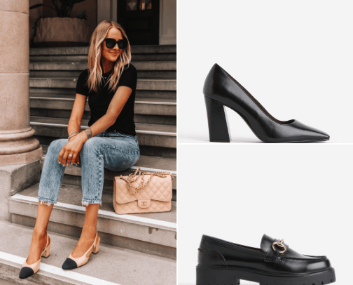 Shoes cover photo collage