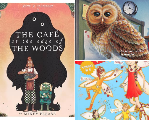 Books for children learning to read cover photo collage