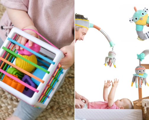 15 Clever Baby Toys You’ll Gift or Keep Forever: First Year Must Haves cover photo collage
