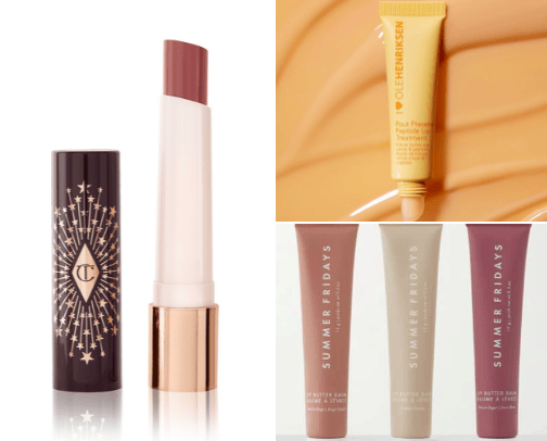 lip products cover photo collage
