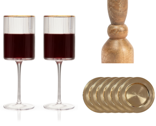 Simple Thanksgiving Table Decor cover photo collage