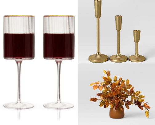 Simple Thanksgiving Table Decor cover photo collage