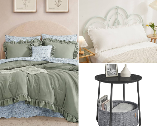 Bedroom decor cover photo collage