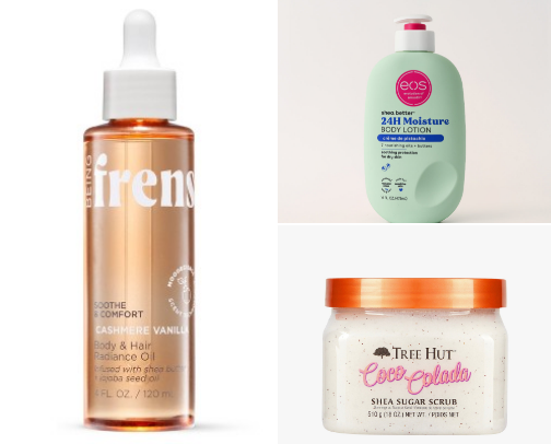 body care must haves cover photo collage