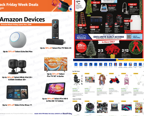 Black Friday deals online check out all your favorite stores here cover photo collage