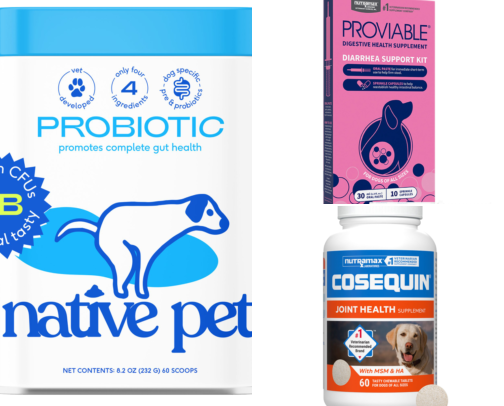 Supplements for your pup that are worth EVERY penny🐶❤️ cover photo collage