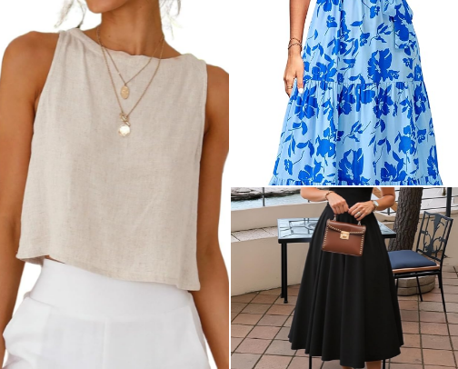 Amazon Clothes cover photo collage