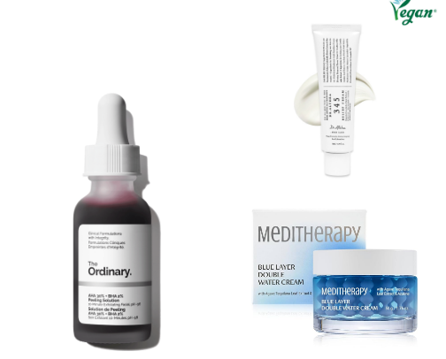 Skin products that helps your skin soften,glow and rejuvenate 💞 cover photo collage