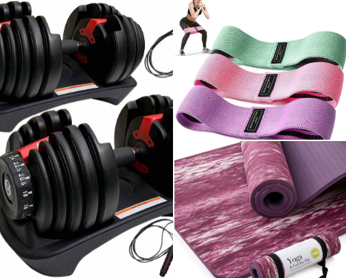 Fitness Essentials for a Home Workout Routine That Sticks cover photo collage