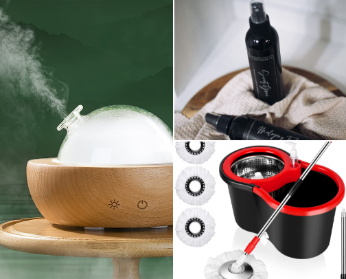 Must haves for mommy's cover photo collage