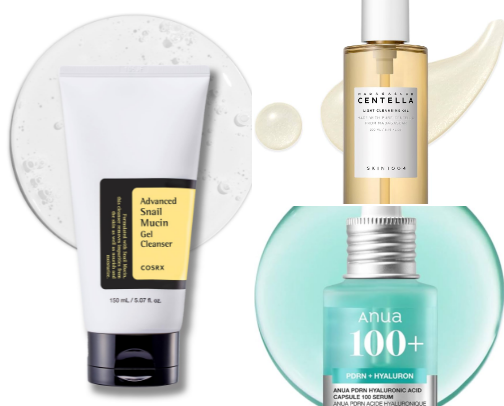 Sensitive skin girlies who want GLASS SKIN cover photo collage