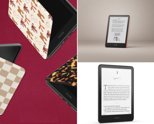 Kindle Girlie cover photo collage