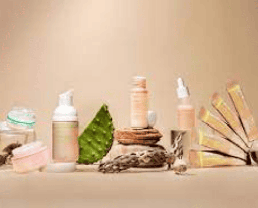 Skincare cover photo collage
